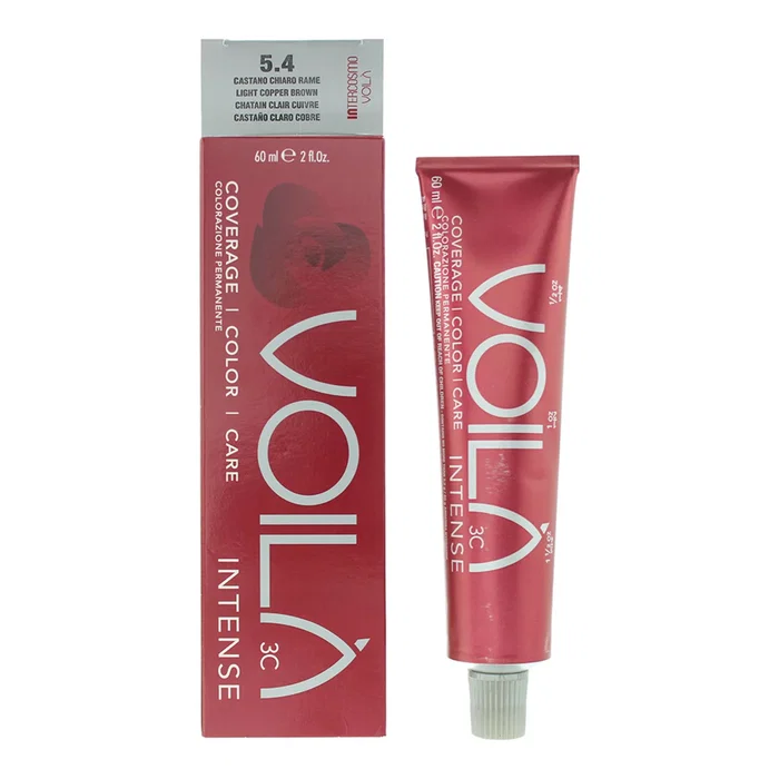 Intercosmo Voila 3C Intense 5.4 Light Copper Brown 60 ml