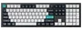 Keychron Q6M-M1 Full Size Gateron Jupiter Red Carbon Black Teclado Mecánico RGB Layout Español Cable USB-C