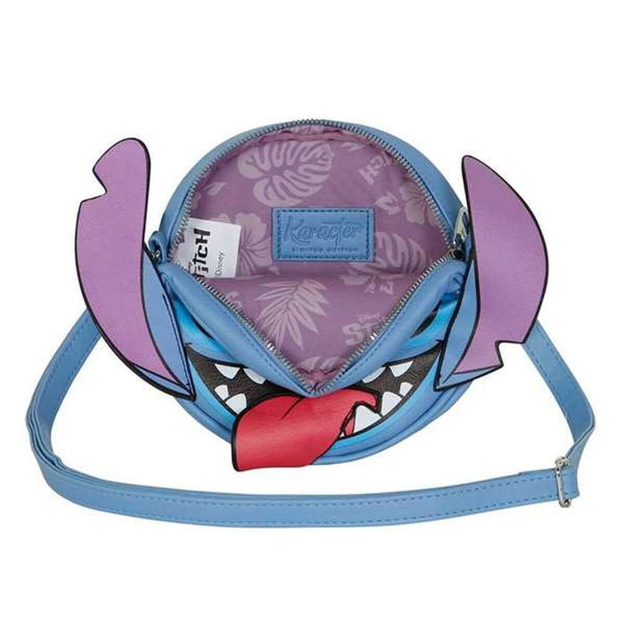 Karactermania Bolso Bandolera Redondo Lilo y Stitch Azul