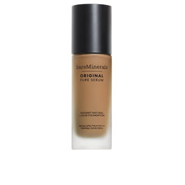Bare Minerals Original Pure Serum Liquid Foundation Medium Deep Warm 4