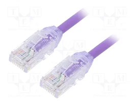 PANDUIT Patch cord Cat 6a U/UTP 5m violeta