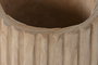 DKD Home Decor Macetero Natural Madera Paulownia 28 x 28 x 50 cm