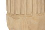 DKD Home Decor Macetero Natural Madera Paulownia 28 x 28 x 50 cm