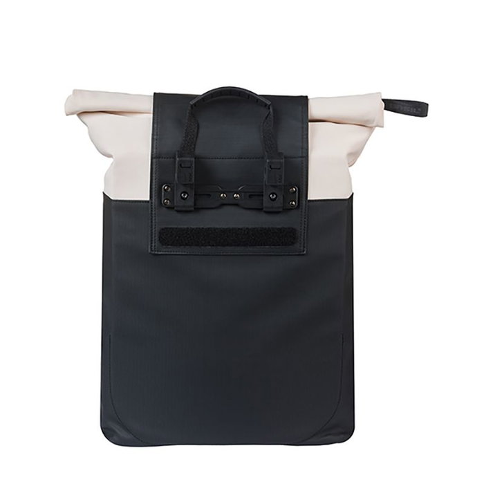 Basil Bolsa Shopper Vive - PET Reciclado, Impermeable, Puerto para Portátil 14", Volumen 20L, Reflectante
