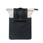 Basil Bolsa Shopper Vive - PET Reciclado, Impermeable, Puerto para Portátil 14", Volumen 20L, Reflectante