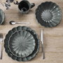 Home Deco Factory Plato Hondo Calista Gris d.20 cm