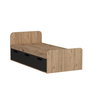Hanah Home Cama Individual Atlantic Pine, Anthracite