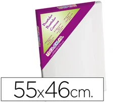 Liderpapel Bastidor Lienzo Algodón 100% Grapado Trasero 55x46 cm