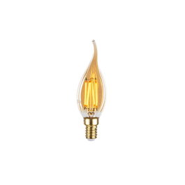 Opviq OP - 021 Bombilla LED COB 4W E14 Amarillo Cálido 350 Lúmenes 2500K