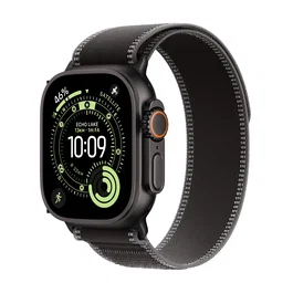 Apple Watch Ultra 3 GPS + Cellular 49mm Caja Titanio Negro Correa Trail Loop Negra M/L