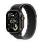 Apple watch ultra 3 gps cellular 49mm caja titanio negro correa trail loop negra m l