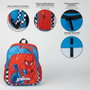 Cerdá Mochila Escolar Spiderman Roja