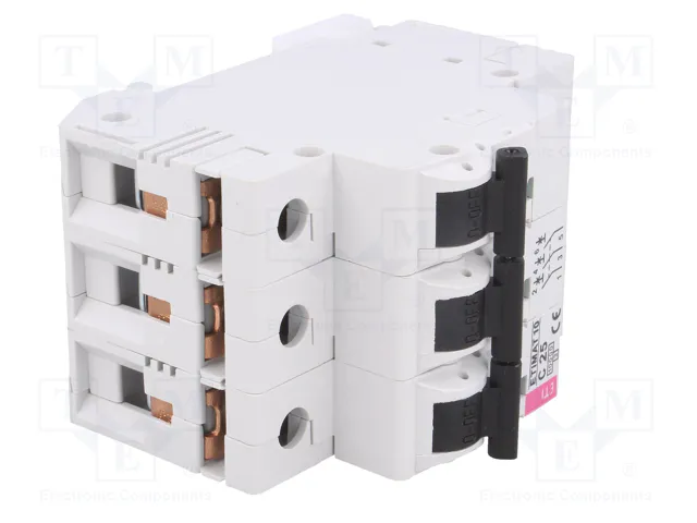 ETI POLAM Interruptor magnetotérmico ETIMAT 10 3P 25A 10kA
