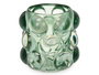Giftdecor Portavela Bola Pequeño Verde Cristal 8.4 x 9 x 8.4 cm (Set de 12)