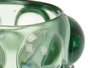 Giftdecor Portavela Bola Pequeño Verde Cristal 8.4 x 9 x 8.4 cm (Set de 12)