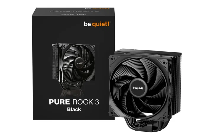 be quiet! Pure Rock 3 Black Negro be quiet! Pure Rock 3 Black Negro