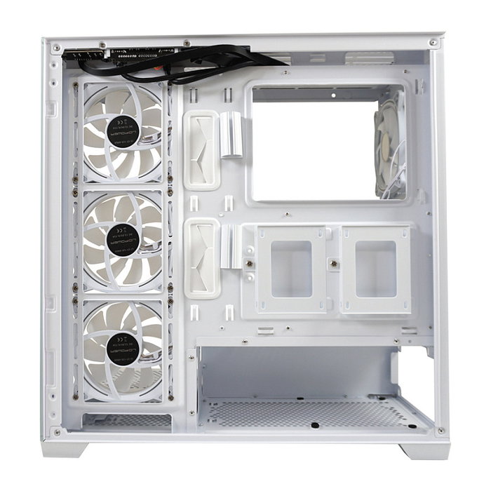 LC-Power Caja PC Midi Tower LC-715W-ON Blanca ATX, Micro ATX, Mini-ITX con Ventana Lateral y Gestión de Cables para Gaming LC-Power Caja PC Midi Tower LC-715W-ON Blanca ATX, Micro ATX, Mini-ITX con Ventana Lateral y Gestión de Cables para Gaming