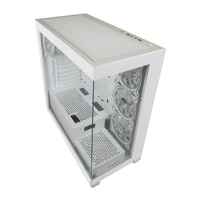 LC-Power Caja PC Midi Tower LC-715W-ON Blanca ATX, Micro ATX, Mini-ITX con Ventana Lateral y Gestión de Cables para Gaming LC-Power Caja PC Midi Tower LC-715W-ON Blanca ATX, Micro ATX, Mini-ITX con Ventana Lateral y Gestión de Cables para Gaming
