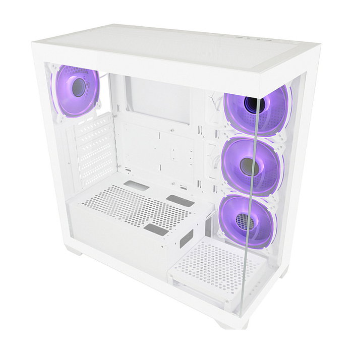 LC-Power Caja PC Midi Tower LC-715W-ON Blanca ATX, Micro ATX, Mini-ITX con Ventana Lateral y Gestión de Cables para Gaming LC-Power Caja PC Midi Tower LC-715W-ON Blanca ATX, Micro ATX, Mini-ITX con Ventana Lateral y Gestión de Cables para Gaming