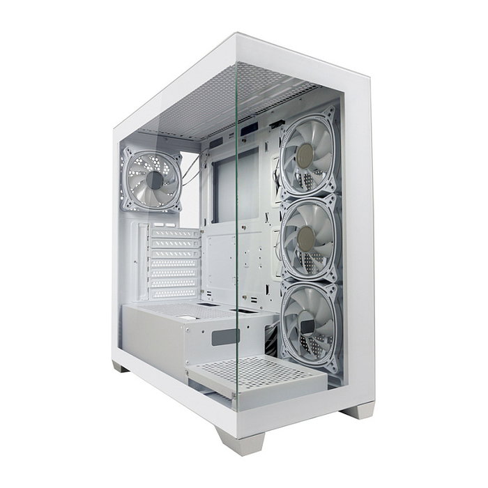 LC-Power Caja PC Midi Tower LC-715W-ON Blanca ATX, Micro ATX, Mini-ITX con Ventana Lateral y Gestión de Cables para Gaming LC-Power Caja PC Midi Tower LC-715W-ON Blanca ATX, Micro ATX, Mini-ITX con Ventana Lateral y Gestión de Cables para Gaming