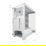 LC-Power Caja PC Midi Tower LC-715W-ON Blanca ATX, Micro ATX, Mini-ITX con Ventana Lateral y Gestión de Cables para Gaming