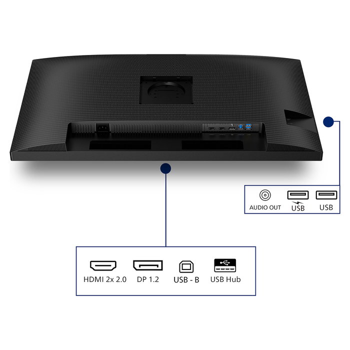 Philips 32B2N3500 Monitor Profesional 80 cm (31.5") QHD 2560x1440 IPS 100Hz 4ms Negro