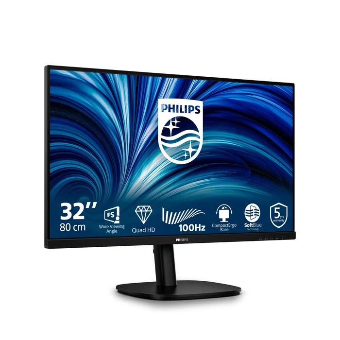 Philips 32B2N3500/00 Monitor 31.5 pulgadas Quad HD IPS Negro Philips 32B2N3500/00 Monitor 31.5 pulgadas Quad HD IPS Negro