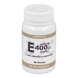 ORTOCEL NUTRI-THERAPY Vitamina E 400Ui D-Alpha (Natural) 90 Perlas