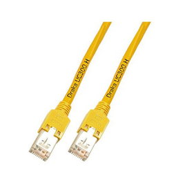 EFB Elektronik Cable de red Cat.5e F/UTP RJ-45, 1,5 m, Amarillo