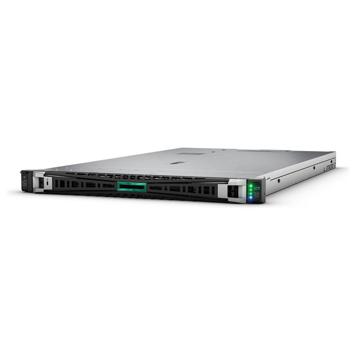 HPE ProLiant DL360 Gen11 Server Intel Xeon Silver 4510 12 núcleos 2.4GHz, 64GB DDR5, 2x480GB SSD, RAID, MR408i-o, 8SFF, 2x1000W, EU (1U Rack)