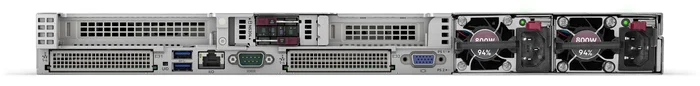 HPE ProLiant DL360 Gen11 Servidor 1U Rack - Intel Xeon Silver 4510 (12 núcleos, 2.4GHz), 64 GB DDR5 RAM, 2x480GB SSD SATA, MR408i-o RAID, 2x1000W, iLO 6