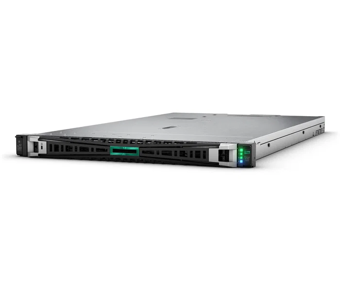 HPE ProLiant DL360 Gen11 Servidor 1U Rack - Intel Xeon Silver 4510 (12 núcleos, 2.4GHz), 64 GB DDR5 RAM, 2x480GB SSD SATA, MR408i-o RAID, 2x1000W, iLO 6