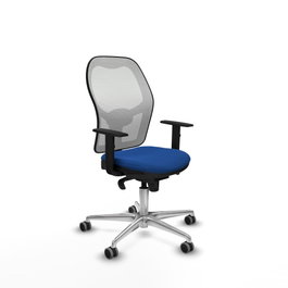 PIQUERAS Y CRESPO Silla de oficina Jorquera Azul y Blanco