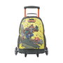 Totto Mochila Escolar con Ruedas Grande MJ03BWM003-2310-4DJL Gris, Amarillo Infantil 25.1L