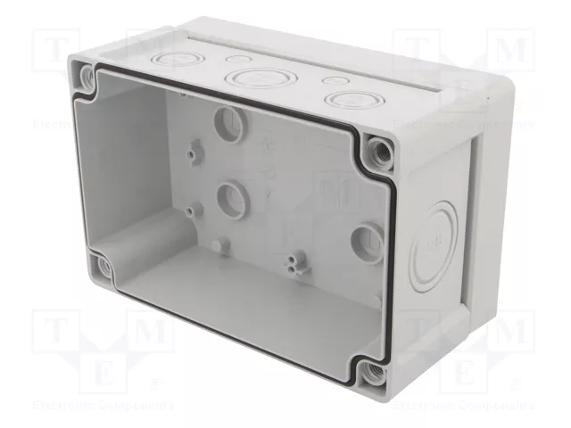 FIBOX Caja de conexiones gris 122x187x90mm