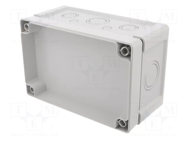 FIBOX Caja de conexiones gris 122x187x90mm