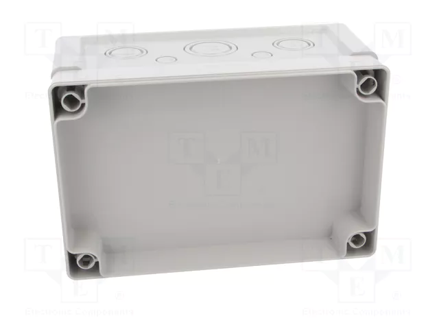 FIBOX Caja de conexiones gris 122x187x90mm