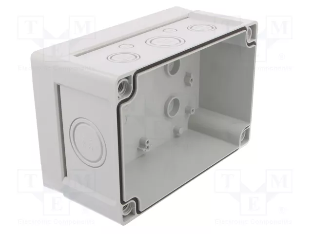 FIBOX Caja de conexiones gris 122x187x90mm