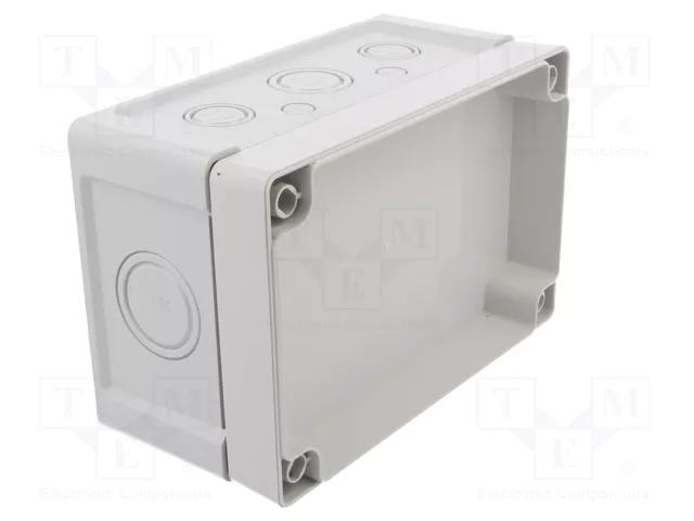 FIBOX Caja de conexiones gris 122x187x90mm