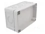 FIBOX Caja de conexiones gris 122x187x90mm