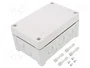 FIBOX Caja de conexiones gris 122x187x90mm