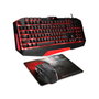Spirit of Gamer Pack Gaming PRO-MK3 con Teclado PRO-K3, Ratón PRO-M3 y Alfombrilla Skull Spirit