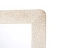 Giftdecor Espejo 90x60 cm Hojas Natural Blanco Madera Mango