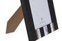 DKD Home Decor Marco de Fotos 15x20 Bicolor con Detalles Dorados