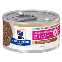 Hill's Hpd Feline Gi Biome Stress Estof Pollo Y Verd 24x82 gr Alimento Húmedo Gatos