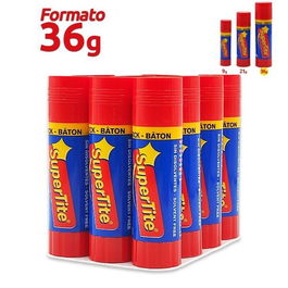 Barra De Pegamento Supertite 36G Bandeja De 12