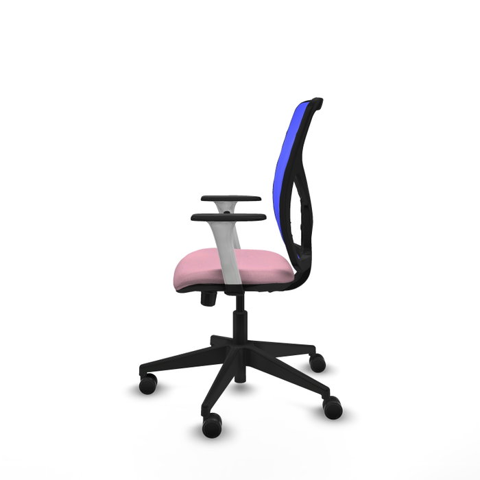 PIQUERAS Y CRESPO Silla de oficina Motilla con mecanismo Sincro/Traslack, Rosa y Azul PIQUERAS Y CRESPO Silla de oficina Motilla con mecanismo Sincro/Traslack, Rosa y Azul