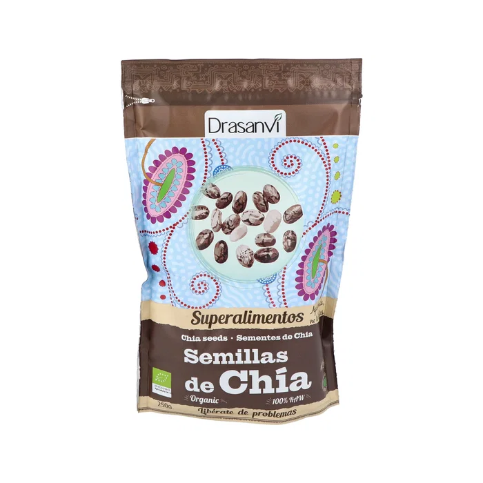 DRASANVI Semillas de Chía BIO 250 g Doypack DRASANVI Semillas de Chía BIO 250 g Doypack