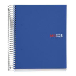Bloc Miquelrius The Original Notebook 8 Micro.Tapa Pp A5 200H 70G Cuadric.5X5 Azul (Set de 5)