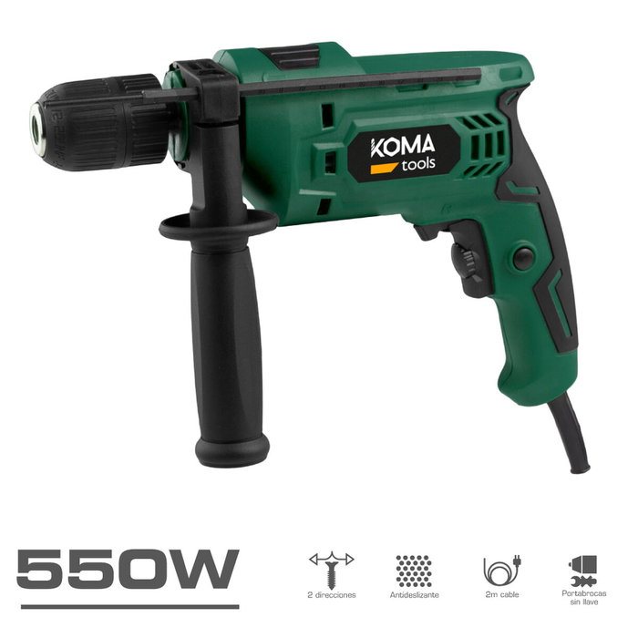 Koma Tools Tp-550 Taladro percutor 550W Koma Tools Tp-550 Taladro percutor 550W